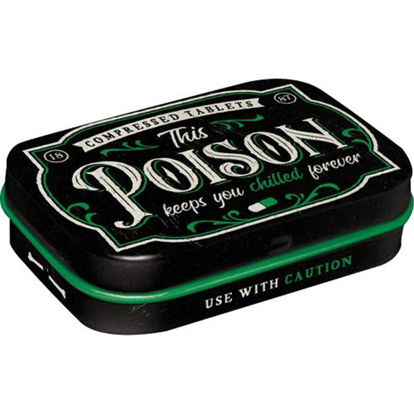 Nostalgic-Art This Poison Keeps You Chilled Forever Mint Box