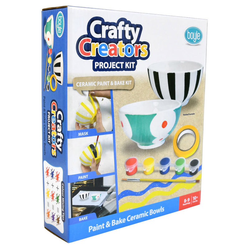 Crafty Creators Ceramic Paint and Bake Project Kit