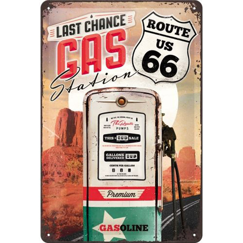 Nostalgic-Art Route 66 Medium Sign (20x30cm)