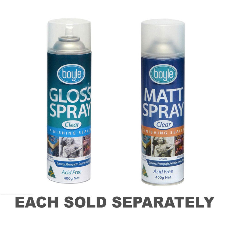 Boyle Clear Spray Sealer 400g