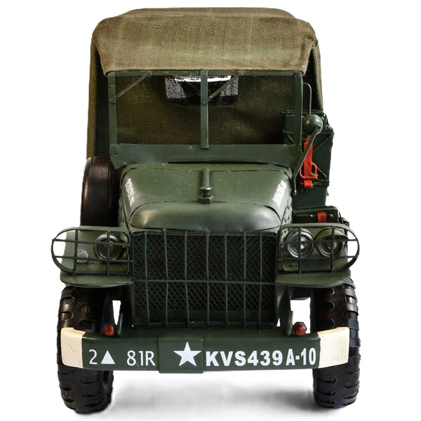 Green 1944 Military Army Truck Ornament (34x17x21.5cm)