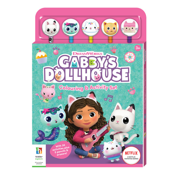 Gabby's Dollhouse Colouring & Activity Set