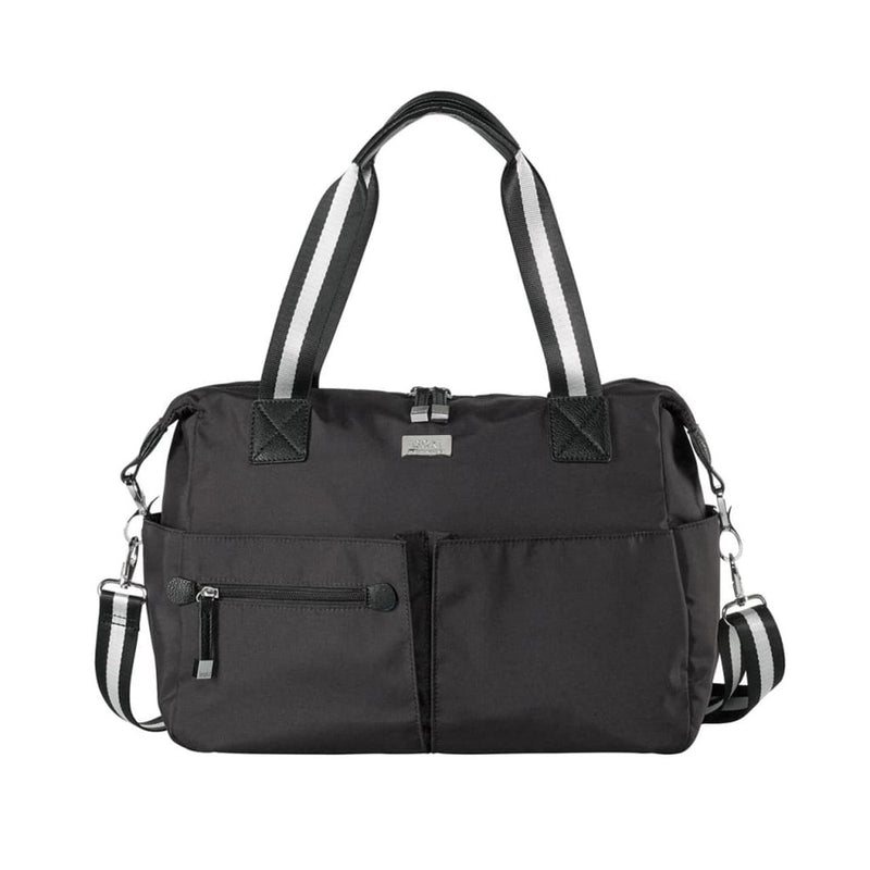 Isoki Lennox Nylon Pocket Nappy Bag (Black)