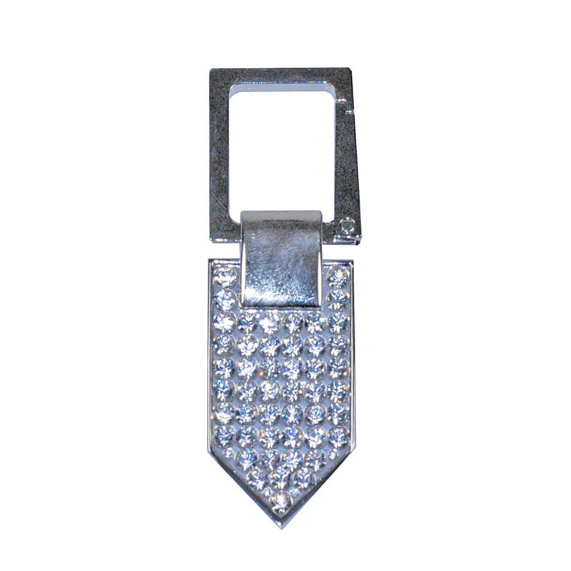 Arrow Diamante Keyring