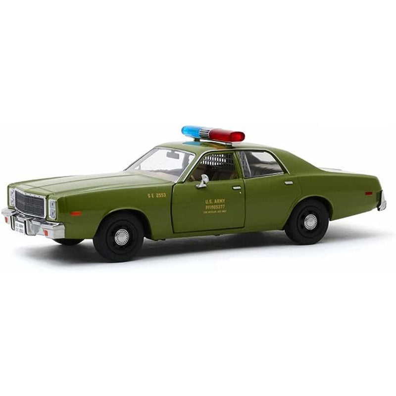 1977 A-Team Plymouth Fury US Army Police 1:24 Model Car