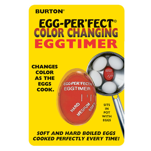 Burton Egg-Per'Fect Colour Changing Egg Timer (Red)