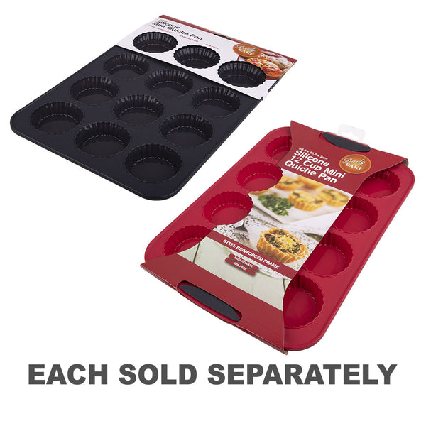 Daily Bake Silicone 12-Cup Mini Quiche Pan