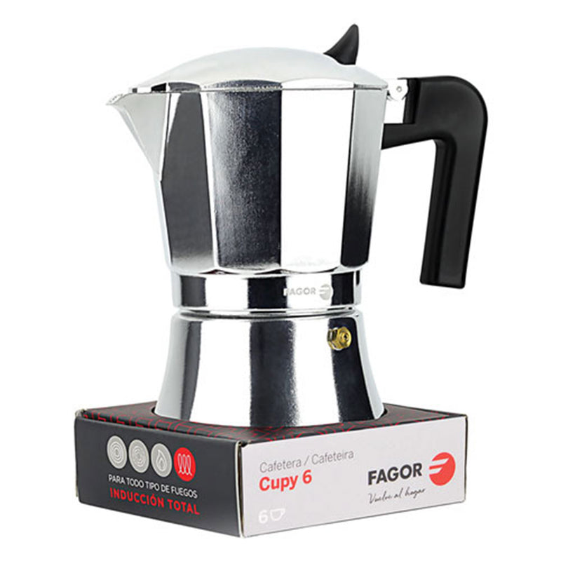 Fagor Cupy Aluminium Espresso Maker