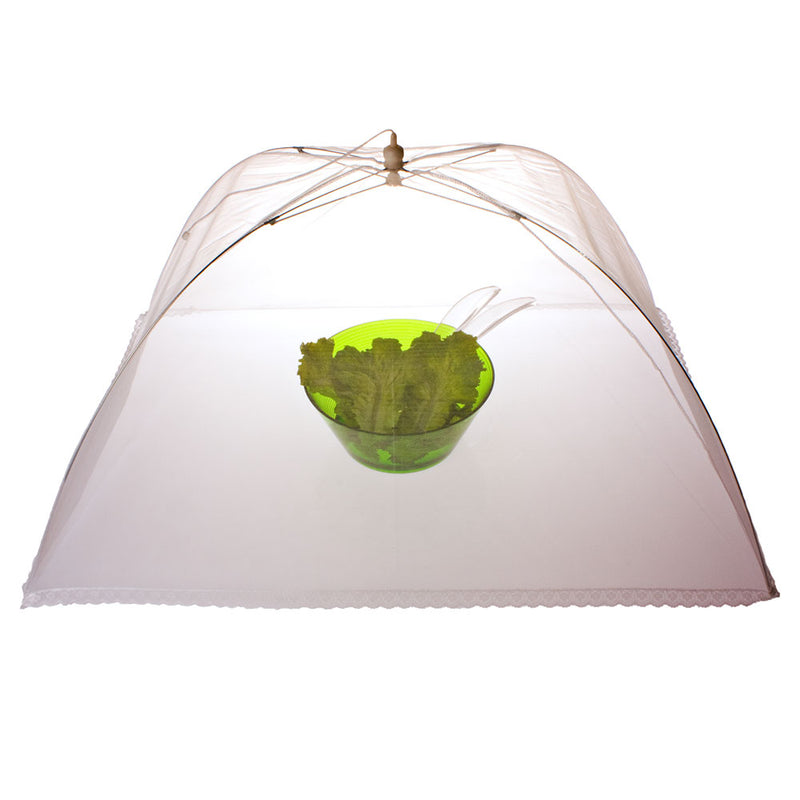 Appetito Jumbo Nylon Net Food Cover (White)