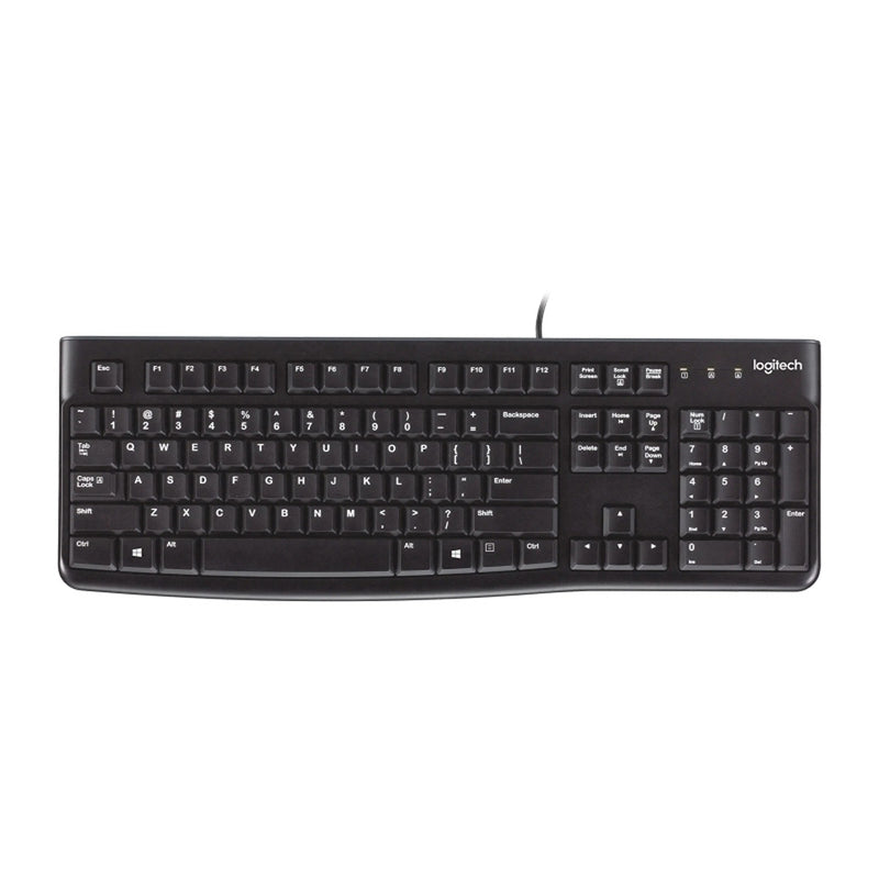 Logitech K120 Wired Full Size USB Keyboard