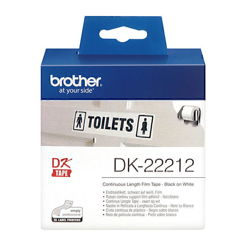 Brother White Continuous Paper Labelling Tape