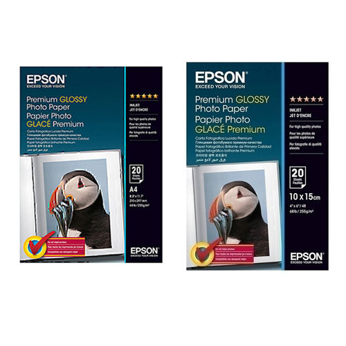 Epson Premium Glossy Photo Paper 20pc