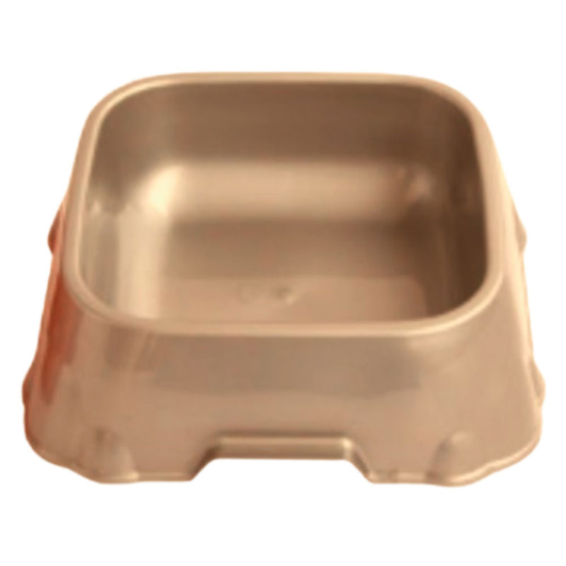 Plastic Square Dog Bowl