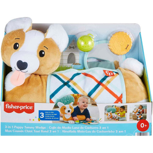 3-in-1 Fisher Price Puppy Tummy Wedge Figure