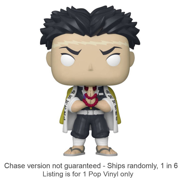 Demon Slayer Gyomei Himejima Pop! Vinyl Chase Ships 1 in 6