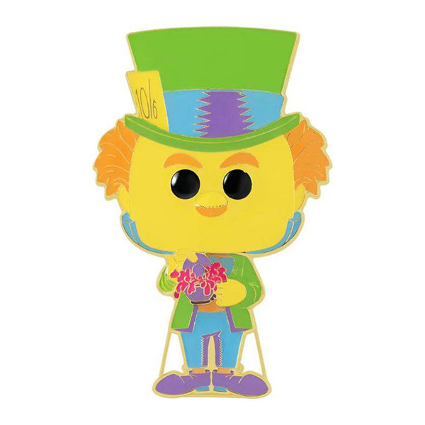 Alice in Wonderland 1951 Mad Hatter Glow Blacklight Pop! Pin