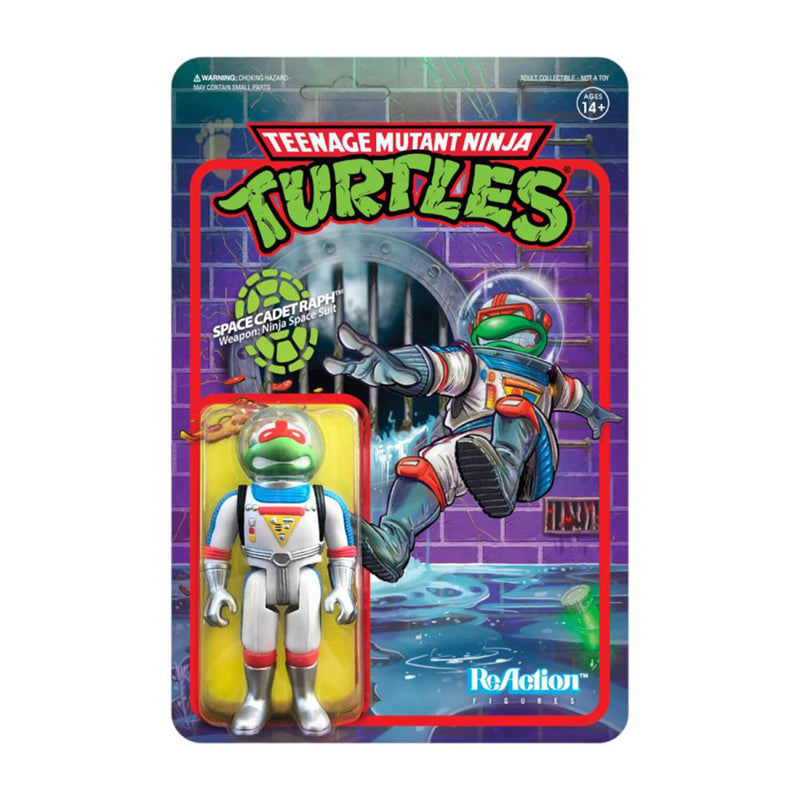 TMNT TV '87 Space Cadet Raphael ReAction 3.75" Figure