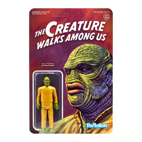 Universal Monsters Creature Walks Among Us Reaction 3.75"