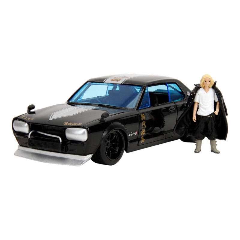 Tokyo Revengers 1971 Nissan Skyline GTR w/ Mikey 1:24 Scale