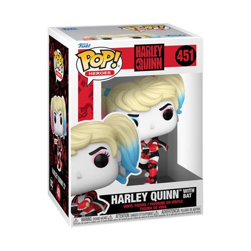 DC Comics Harley Quinn with Bat Pop! Vinyl