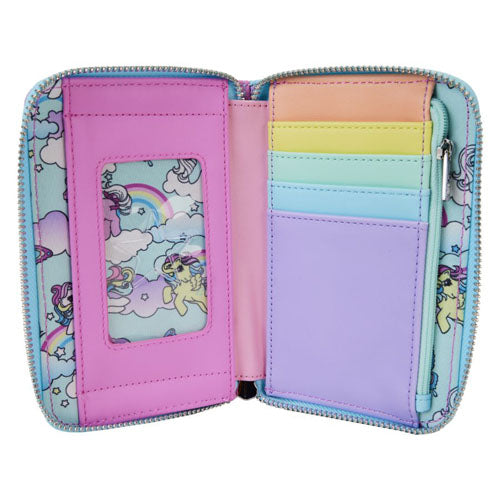 My Little Pony Color Block Zip Around Wallet