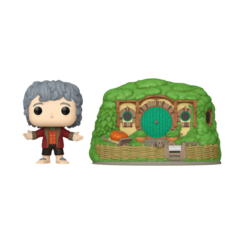 The Lord of the Rings Bilbo Baggins with Bag-End Pop! Town