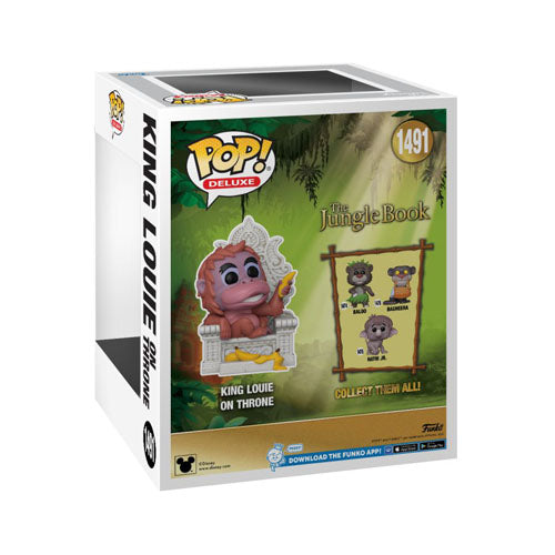 Jungle Book King Louie on Throne Pop! Deluxe