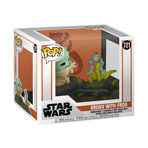 Star Wars Din Grogu with Frog Pop! Deluxe