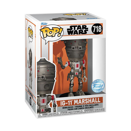 Star Wars: Mandalorian IG-11 Marshall US Ex. Pop! Vinyl