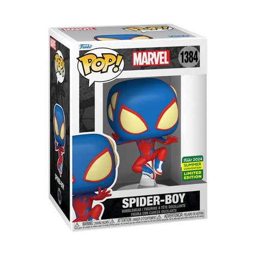 Marvel Comics Spider Boy SDCC 2024 US Exclusive Pop! Vinyl