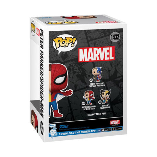 Marvel Comics Spider-Man/Peter Parker Split Pop! Vinyl