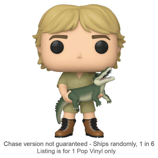 Crocodile Hunter Steve Irwin Pop! Vinyl Chase Ships 1 in 6