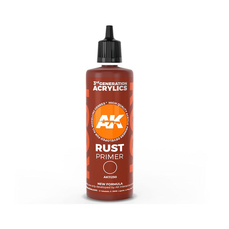 AK Interactive 3Gen Rust Surface Primer 100mL