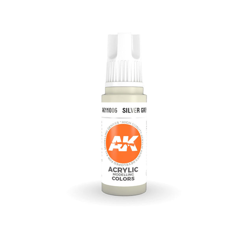 AK Interactive 3Gen Grey Acrylic Paint 17mL