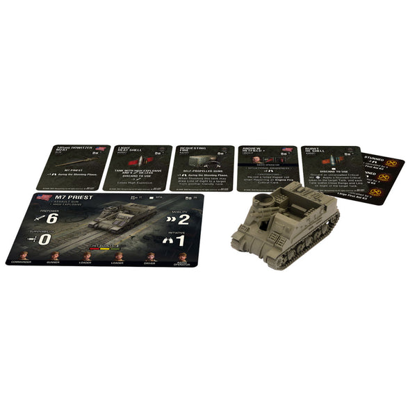 World of Tanks Miniatures Game Wave 8 American M7 Priest