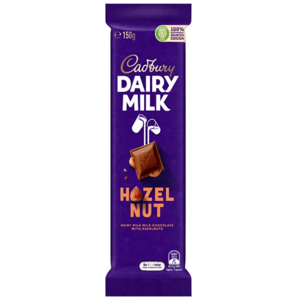 Cadbury Hazelnut Block Chocolates 150g