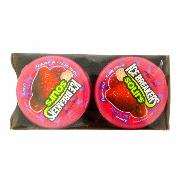 Ice Breakers Sours Berry (8x42g Tins)