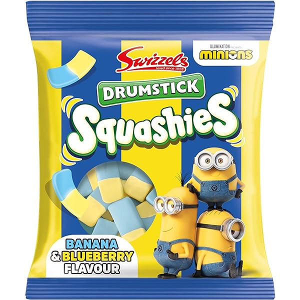 Swizzels Drumstick Squashies Minions (10x140g)