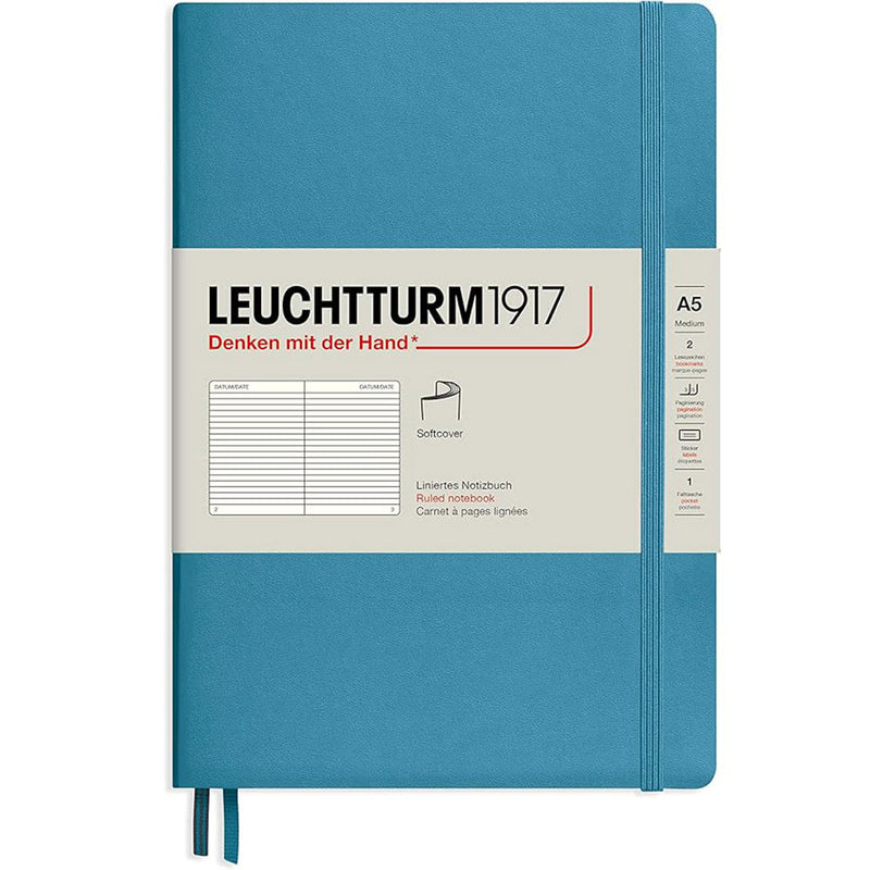 Leuchtturm Softcover Ruled Notebook A5