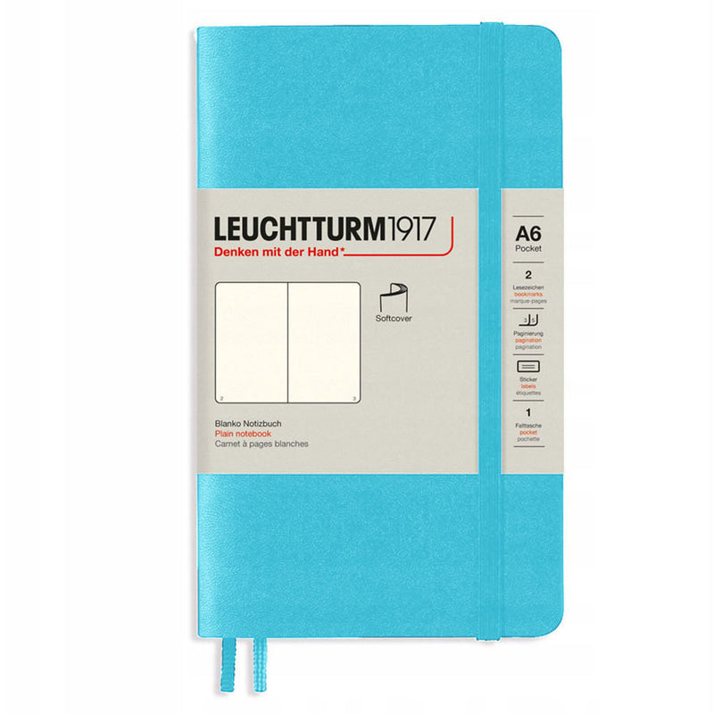 Leuchtturm Softcover Plain Notebook A6