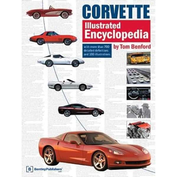 Corvette Illustrated Encyclopedia Comprehensive Guide Book