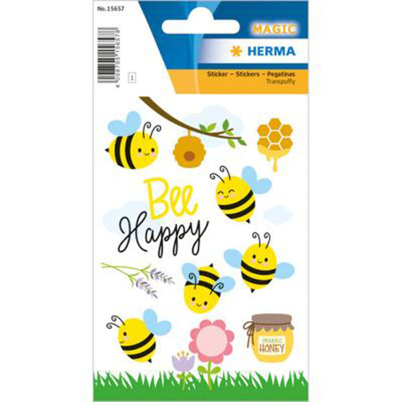 Herma Decor Cute Bees Transpuffy Sticker