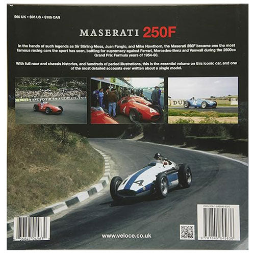 Maserati 250F in Focus Book by Anthony Pritchard