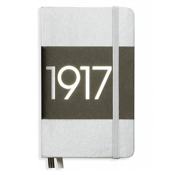 Leuchtturm Hardcover Notebook Lined 187 Pages A6 (Silver)