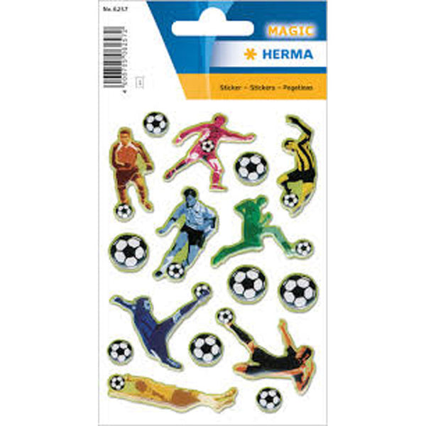 Herma Decor Footballer in Action Stone Sticker