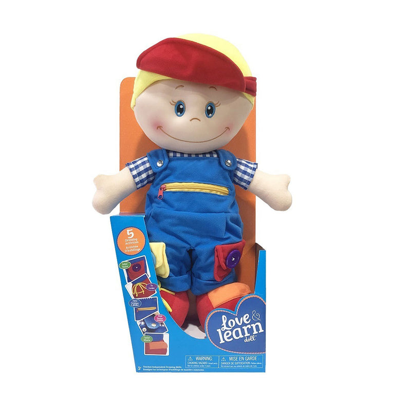 Love & Learn Dress-up Boy Doll 50cm