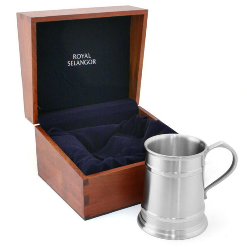 Royal Selangor Tankard with Wooden Gift Box