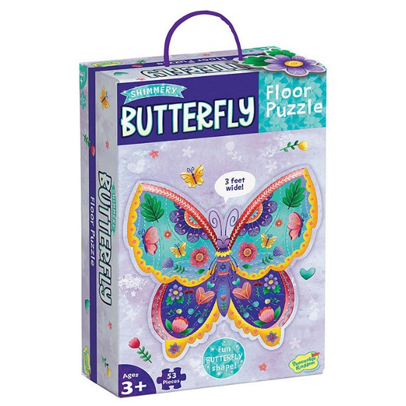 Butterfly 53-Piece Floor Puzzle