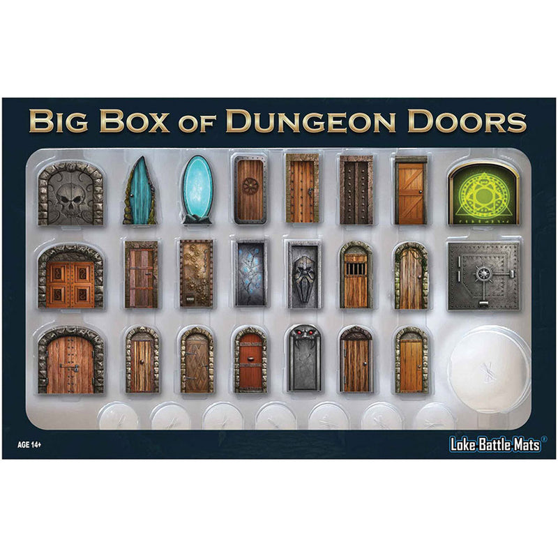 Big Box of Dungeon Doors Role Playing Game