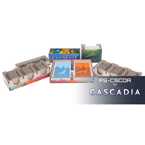 Folded Space Game Colour Inserts: Cascadia